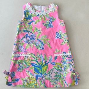 EUC Lilly Pulitzer girls shift dress, 4T